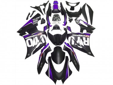 Carenados Moto Suzuki GSXR 1000 2017-2024 - Negro Mate Púrpura
