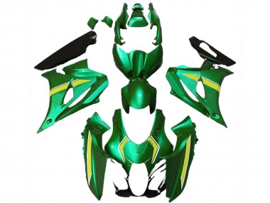 Carenados Moto Suzuki GSXR 1000 2017-2024 - Verde Amarillo Estilo