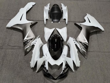 Carenados Moto Suzuki GSXR 600 / GSXR 750 2011-2024 - Blanco Gris Negro