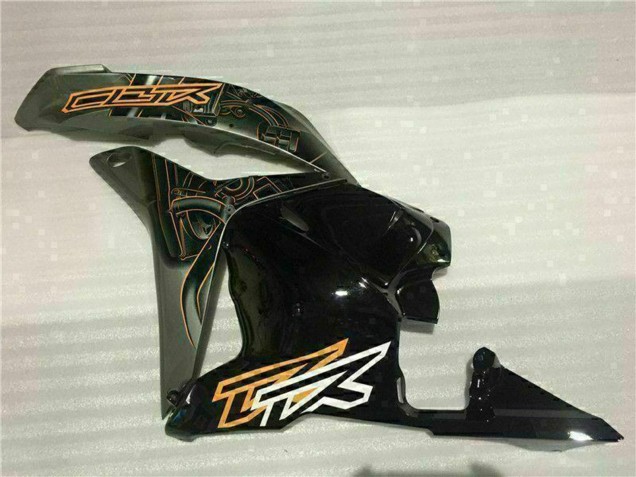 Carenados Moto Honda CBR600RR 2009-2012 - Blanco Naranja Negro Brillante