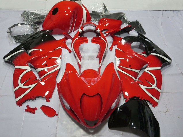 Carenados Moto Suzuki GSXR 1300 1996-2007 - Rojo Blanco Negro