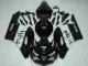 Carenados Moto Honda CBR1000RR 2004-2005 - Negro Brillante Blanco West Mobil Michelin