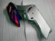 Carenados Moto Honda CBR1000RR 2004-2005 - Plata Rojo Azul Negro Raya