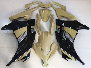 Carenados Moto Kawasaki Ninja 300 2013-2024 - Bronceado del Desierto Negro