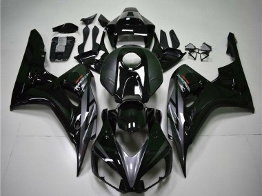 Carenados Moto Honda CBR1000RR 2004-2005 - Negro Brillante Gris