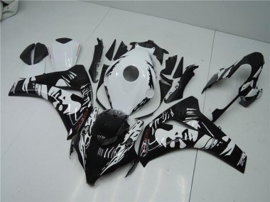 Carenados ABS Honda CBR1000RR 2008-2011 - Blanco Negro Brillante