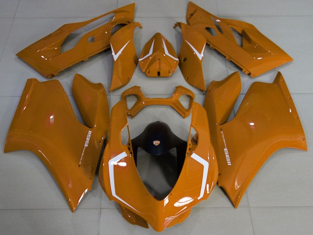 Carenados Moto Ducati 1199 2011-2014 - Brown Blanco