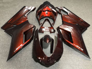 Carenados Moto Ducati 848 2007-2014 - Rojo