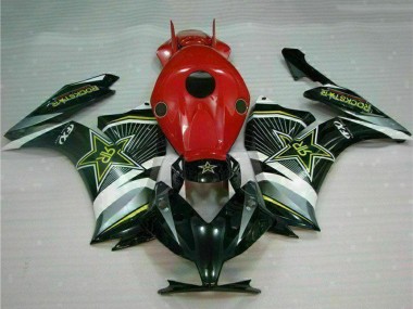 Carenados Moto Honda CBR1000RR 2012-2016 - Rojo Negro Blanco Plata Verde Negro Brillante