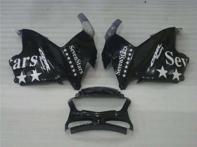 Carenados Moto Honda CBR600 F3 1995-1996 - Plata Negro Brillante SevenStars