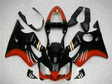 Kits Carenado Moto Honda CBR600 F4i 2001-2003 - Rojo Negro Brillante