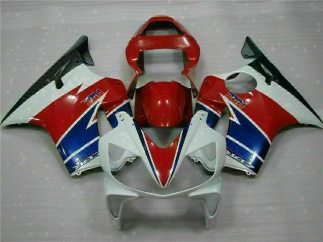 Carenado Moto Honda CBR600 F4i 2001-2003 - Blanco Rojo Azul Negro