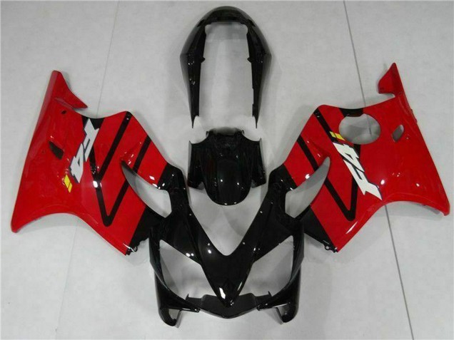 Carenado Moto Honda CBR600 F4i 2004-2007 - Rojo Negro Brillante