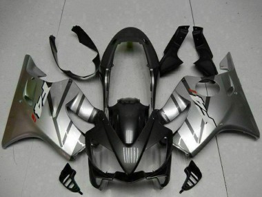 Carenados Moto Honda CBR600 F4i 2004-2007 - Plata Negro Mate