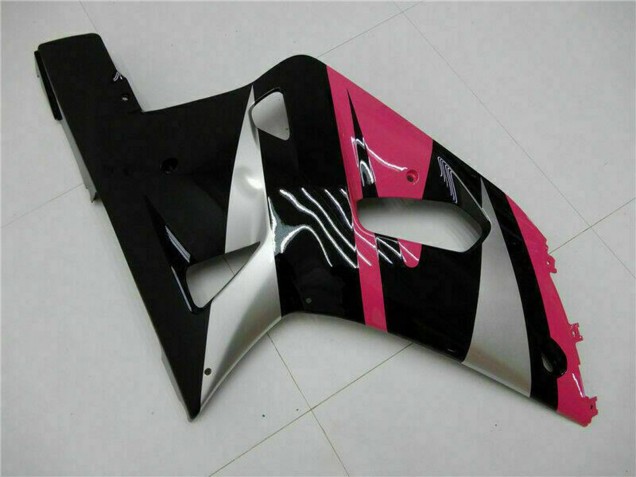Carenados Moto Suzuki GSXR 600/750 2001-2003 - Rosa Plata Negro Brillante