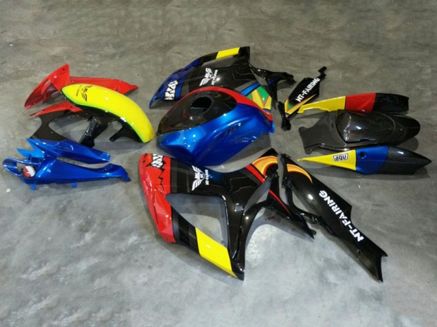 Carenados Moto Suzuki GSXR 600/750 2006-2007 - Rojo Azul Amarillo