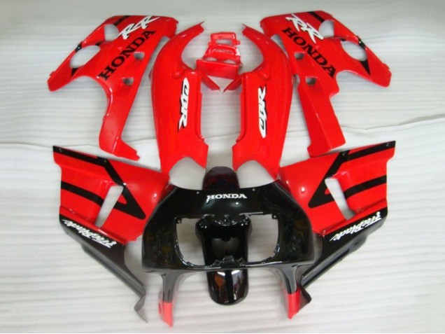 Carenados Moto Honda CBR400RR NC29 1990-1999 - Rojo Negro Brillante Fireblade