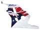Carenados Moto Honda CBR400RR NC29 1990-1999 - Blanco Rojo Azul Oscuro Fireblade