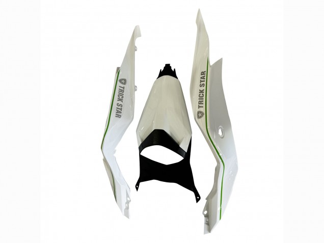 Carenados Moto Kawasaki ZX25R ZX-25R 2019-2025 - Blanco Plata Verde Negro Trick Star