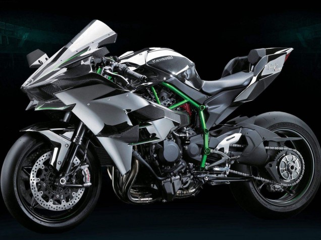 Kits Carenado Moto Kawasaki Ninja H2 2015-2022 - Gris