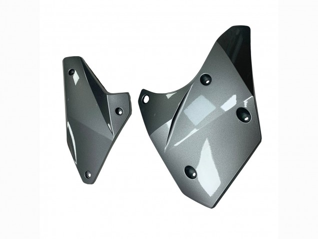Carenados Moto Kawasaki Ninja H2 2015-2022 - Plata Negro FibraCarbono