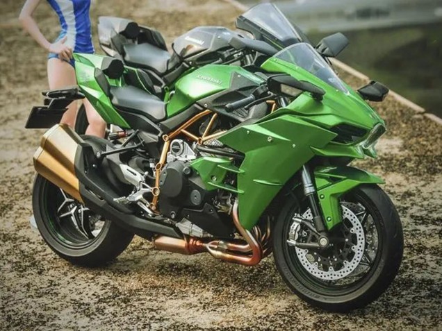 Carenados Moto Kawasaki Ninja H2 2015-2022 - Verde