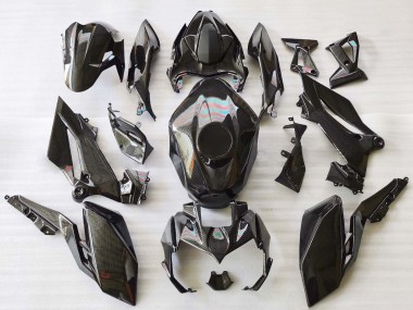Carenados Moto Kawasaki Z400 2018-2024 - Negro FibraCarbono