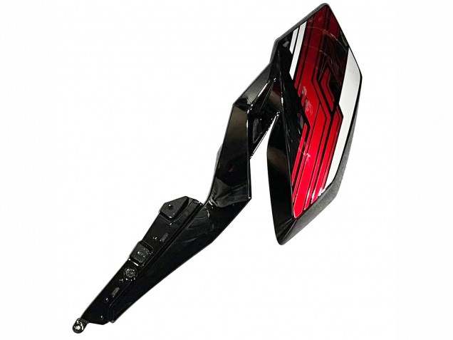 Carenados Moto Kawasaki Z400 2018-2024 - Rojo Caramelo Negro Brillante