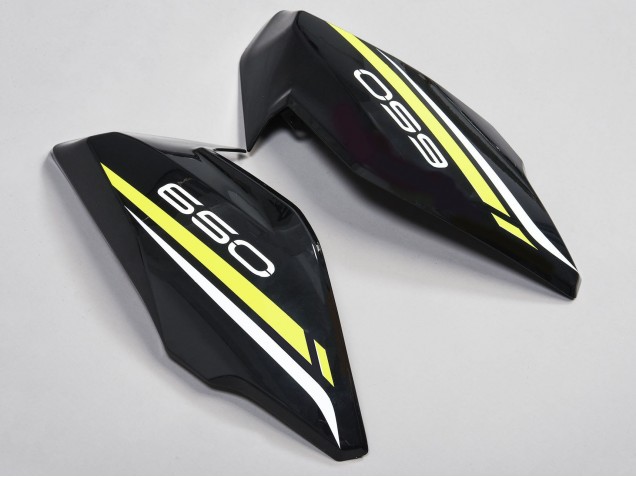 Carenados Moto Kawasaki Ninja Z650 2017-2019 - Negro Blanco Amarillo