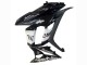 Carenados Moto Kawasaki Z1000SX 2010-2016 - Negro Brillante Oro Blanco Mobil West