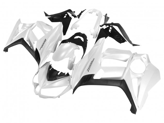 Carenados Moto Kawasaki Z1000SX 2010-2016 - Blanco Perla Negro