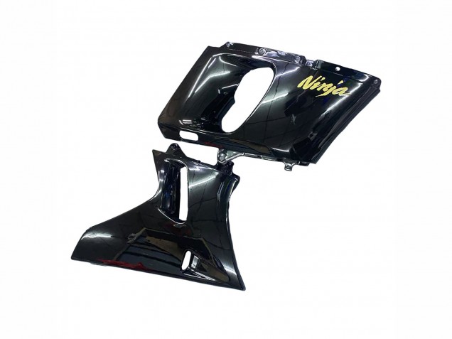 Carenados Moto Kawasaki ZZR400 1993-2007 - Negro Brillante Oro Ninja