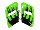 Carenados Moto Kawasaki ZZR400 1993-2007 - Verde Negro Brillante Llama
