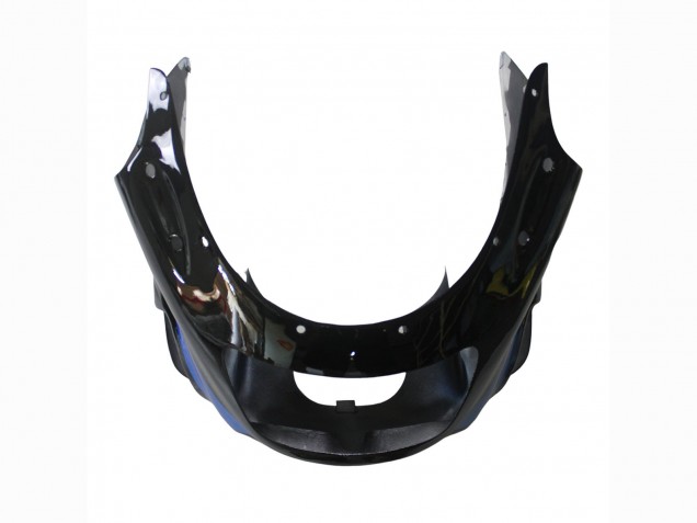 Carenados Moto Kawasaki ZZR1100 1990-1992 - Azul Negro Brillante