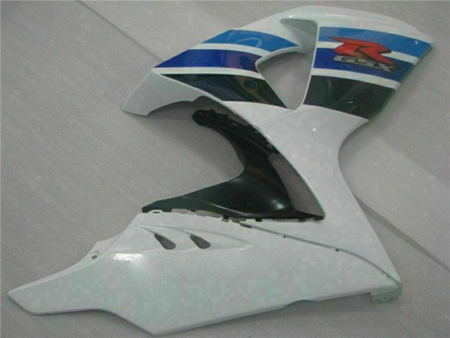 Completo Carenados Moto Suzuki GSXR 1000 2009-2016 - Blanco Azul Negro