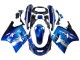 Carenados Moto Kawasaki ZZR1100 1993-2003 - Azul Plata Negro