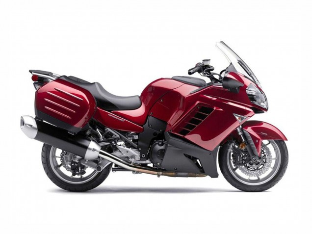 Carenados Moto Kawasaki GTR1400/ZG1400 2007-2009 - Burgundy Negro