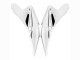 Carenados Moto Kawasaki Versys 650 2022-2025 - Negro Brillante Blanco