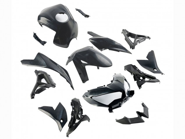Carenados Moto Kawasaki Versys 650 2022-2025 - Negro Brillante