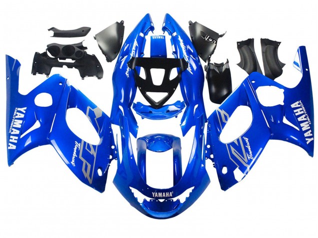 Carenados Moto Yamaha YZF600R Thundercat 1996-2007 - Azul Blanco Plata