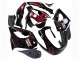 Carenados Moto Yamaha YZF 1000R Thunderace 1997-2007 - Negro Rojo Oscuro Llama