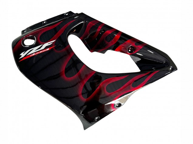 Kits Carenado Moto Yamaha YZF 1000R Thunderace 1997-2007 - Negro Rojo Llama