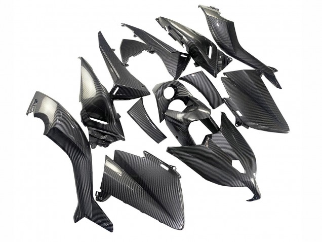Carenados Moto Yamaha TMAX530 2012-2014 - Negro FibraCarbono
