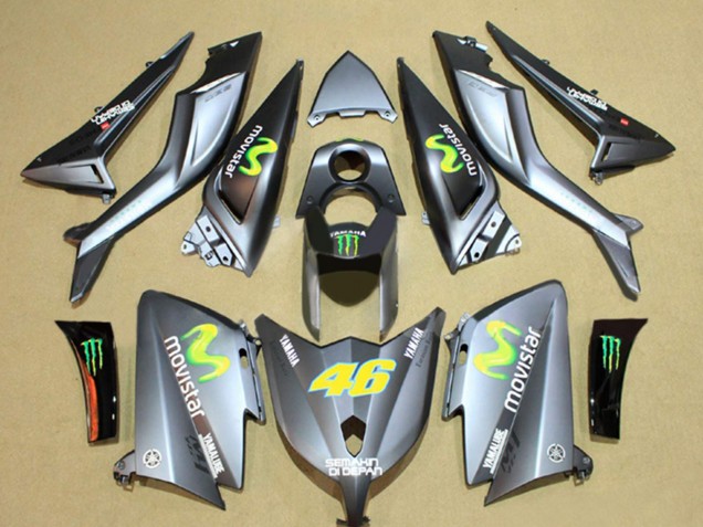 Carenados Moto Yamaha TMAX530 2012-2014 - Gris Semakin Didepan MoviStar Yamalube 46
