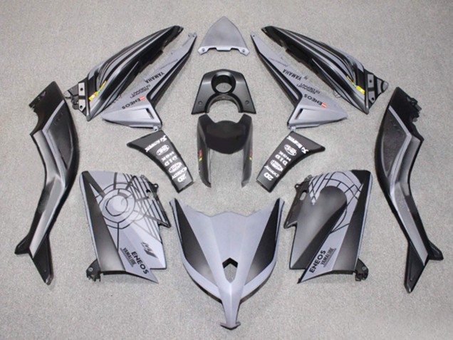 Carenados Moto Yamaha TMAX530 2012-2014 - Negro Mate Gris ENEOS Yamalube