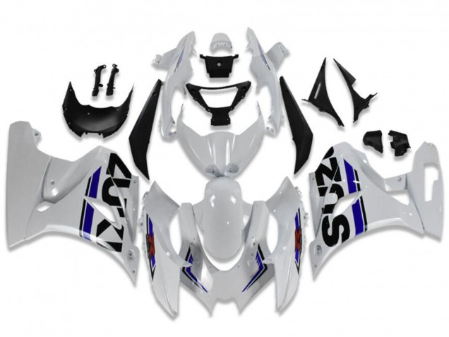 Carenados Moto Suzuki GSXR 1000 2017-2024 - Blanco Azul Negro