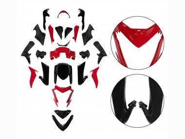 Carenados Moto Suzuki GSX-S 1000 2015-2020 - Negro Rojo