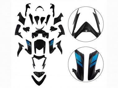 Carenados Moto Suzuki GSX-S 1000 2015-2020 - Negro Azul