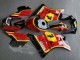 Carenados Moto Suzuki RG400 RG500 RG400/500 1984-1987 - Rojo Amarillo Negro 7