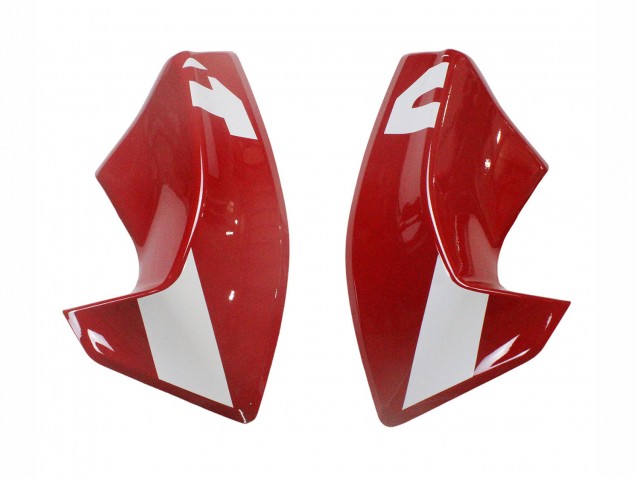 Carenados Moto Ducati Panigale V2 2020-2024 - Rojo Negro Brillante Monstruo Corse